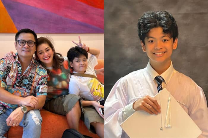 Ogie Alcasid, Regine Velasquez's son Nate finishes grade school