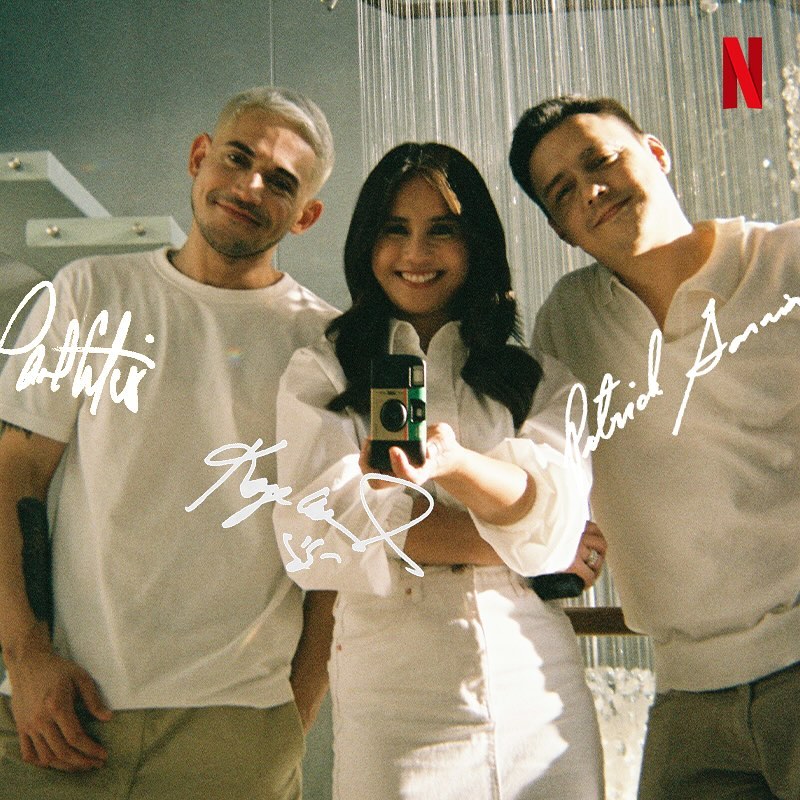(From left) Paolo Contis, Kaye Abad, and Patrick Garcia. Image: Courtesy of Netflix Philippines