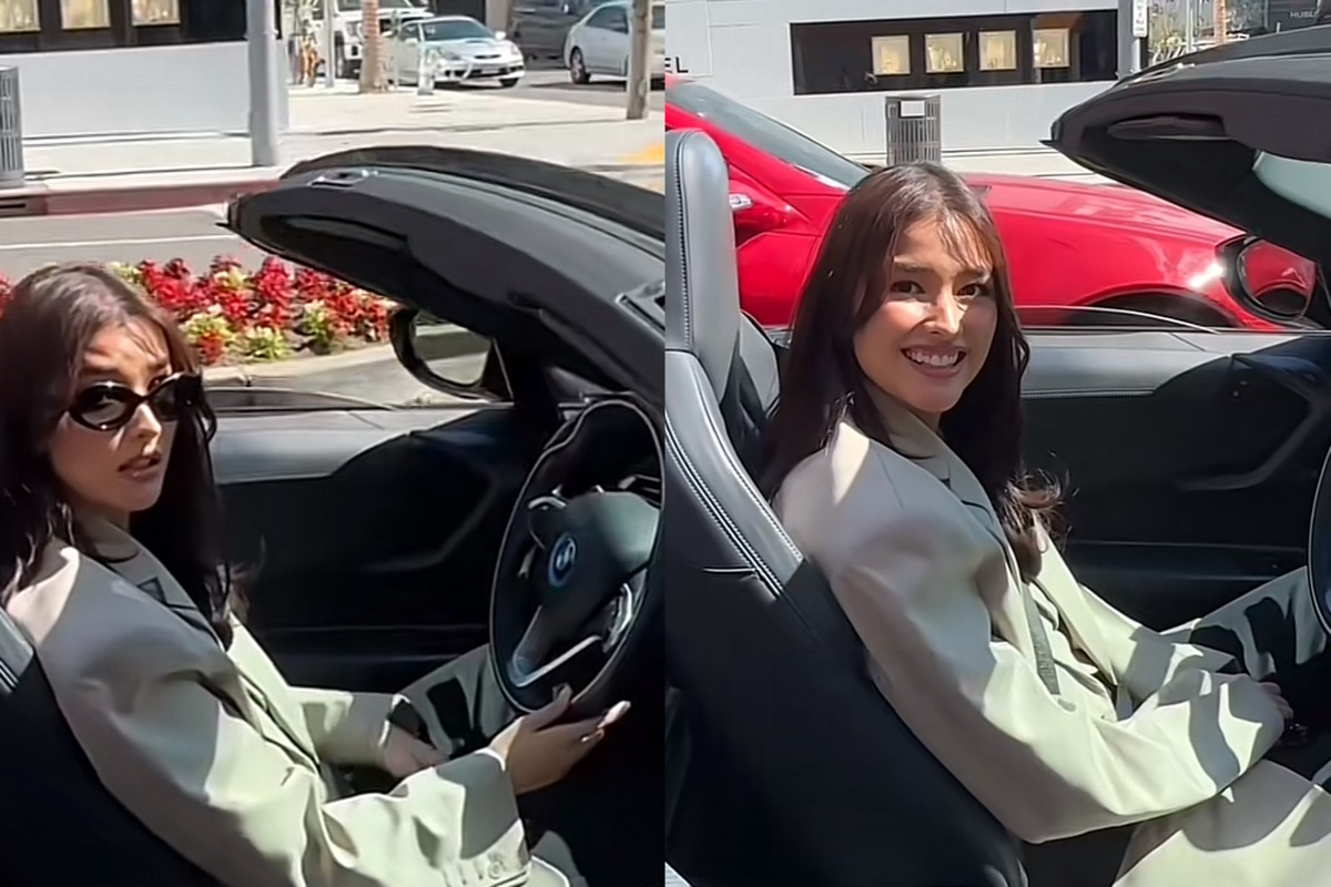 Liza Soberano spotted driving luxury car, gets featured by American TikToker