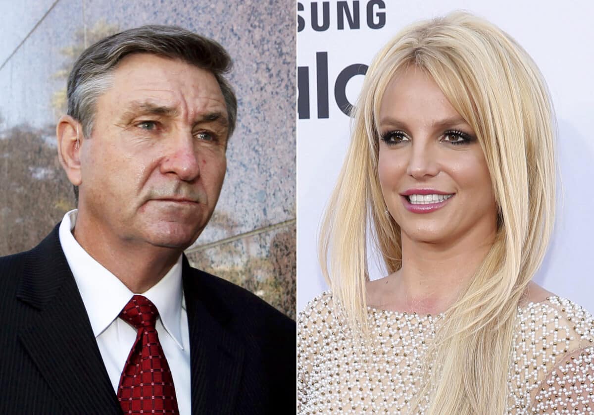 Britney Spears and her father Jamie