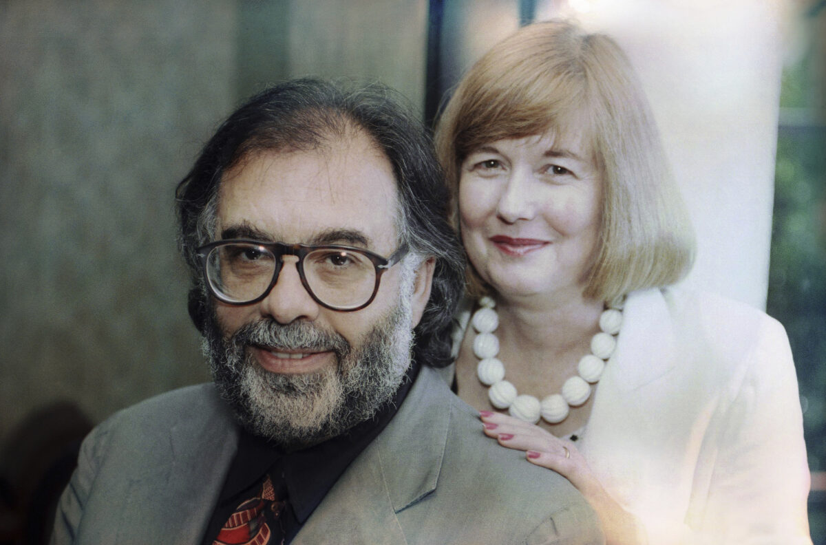 Francis Coppola and wife, Eleanor