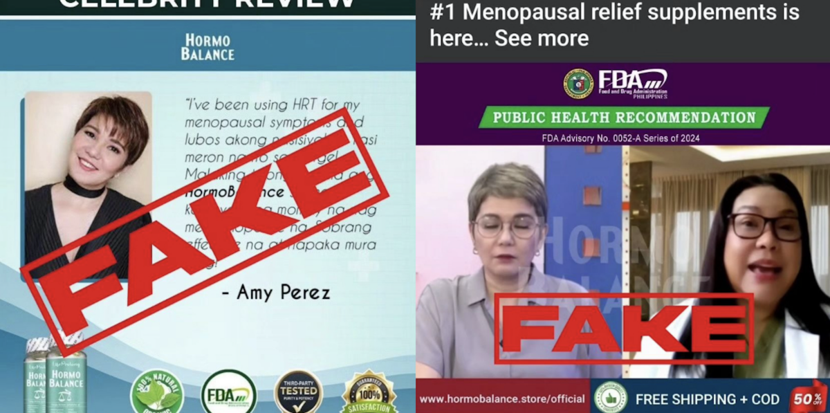 Amy Perez warns vs deepfake video of herself endorsing a menopause drug | Image: Instagram/@amypcastillo