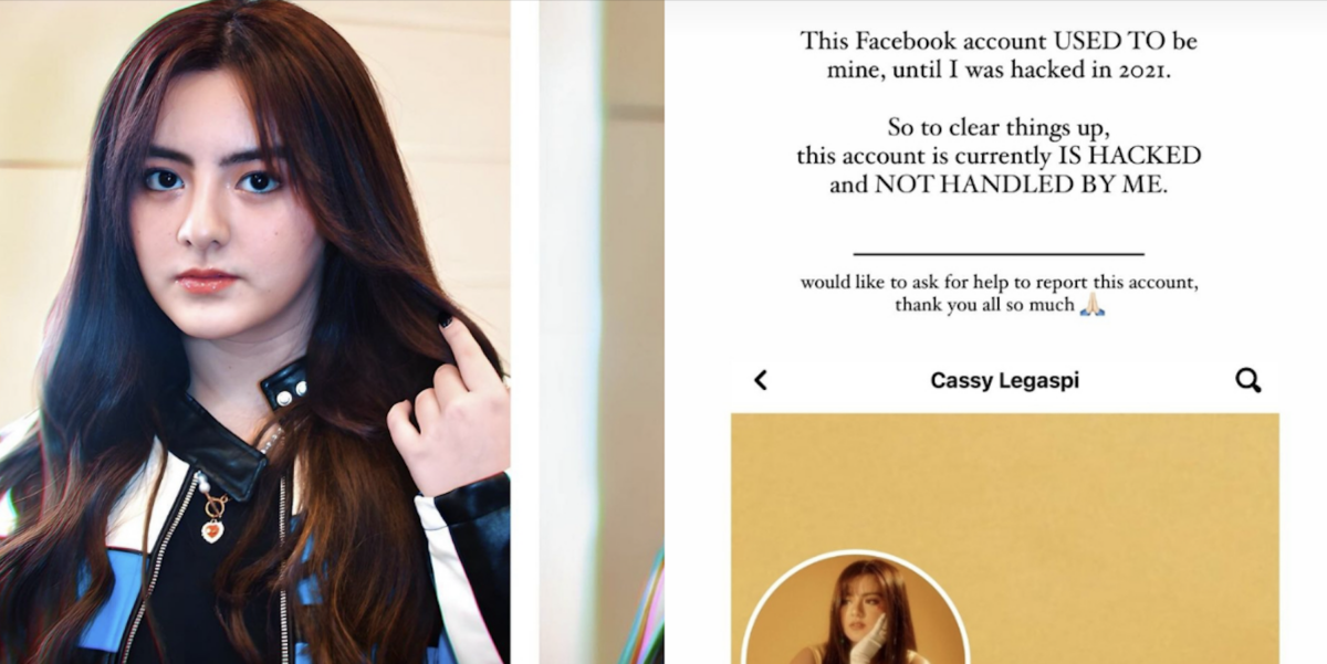 Cassy Legaspi warns vs hacked verified Facebook page, endorses new one | Image: Instagram/@cassy