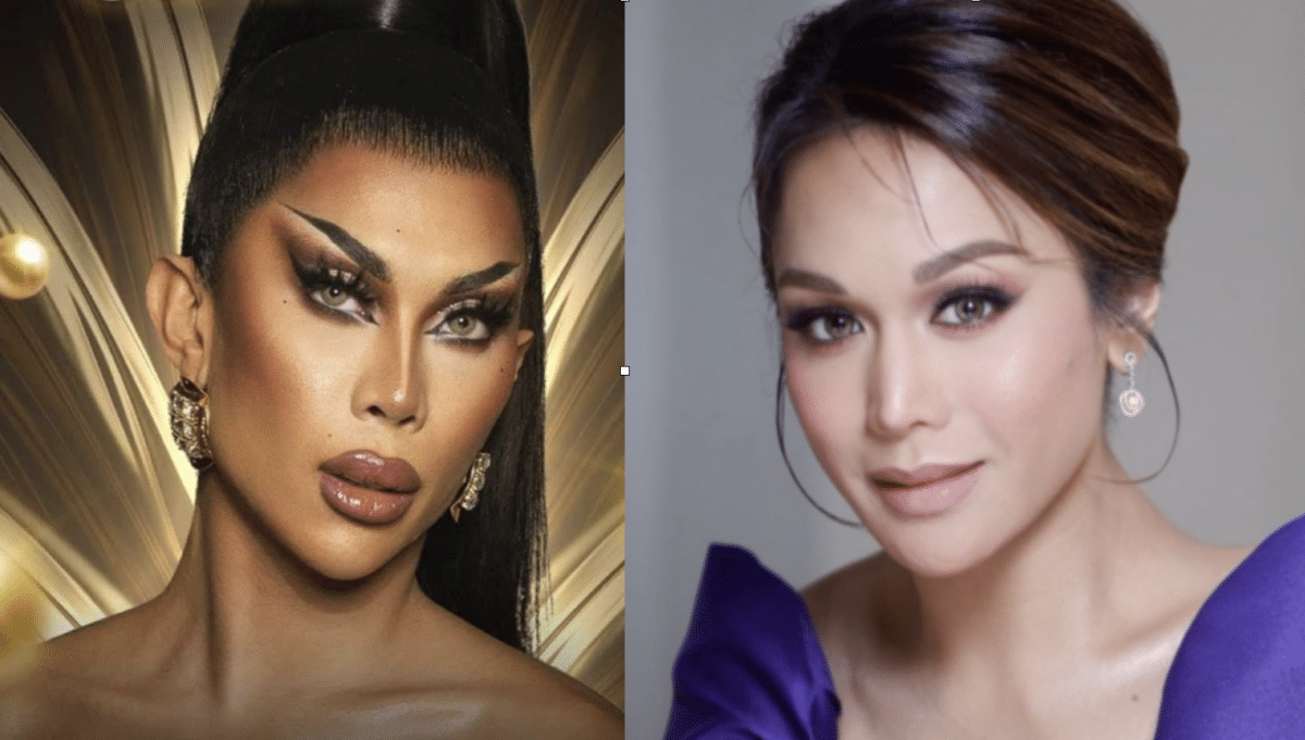 Kaladkaren defends Marina Summers' Miss Universe Philippines gig. Images from Miss Universe Philippines Facebook page, INQUIRER.net file photo