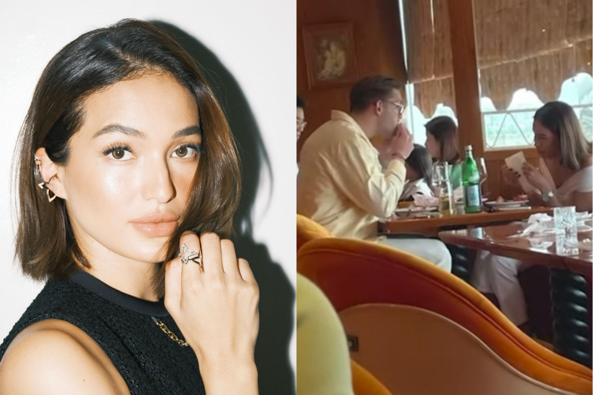 (From left) Sarah Lahbati caught the attention of netizens after she was a seen with a mystery man in Hong Kong. Images: Instagram/@sarahlahbati, YouTube/Ogie Diaz Showbiz Update