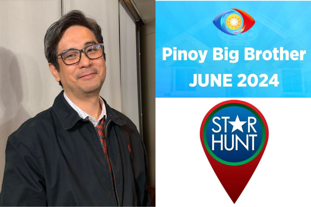 ABS-CBN head of TV production Laurenti Dyogi (leftmost) confirmed the return of "Pinoy Big Brother" and "Star Hunt Academy." Images: Hannah Mallorca/INQUIRER.net, Instagram/@pbbabscbntv, Facebook/Star Hunt Academy