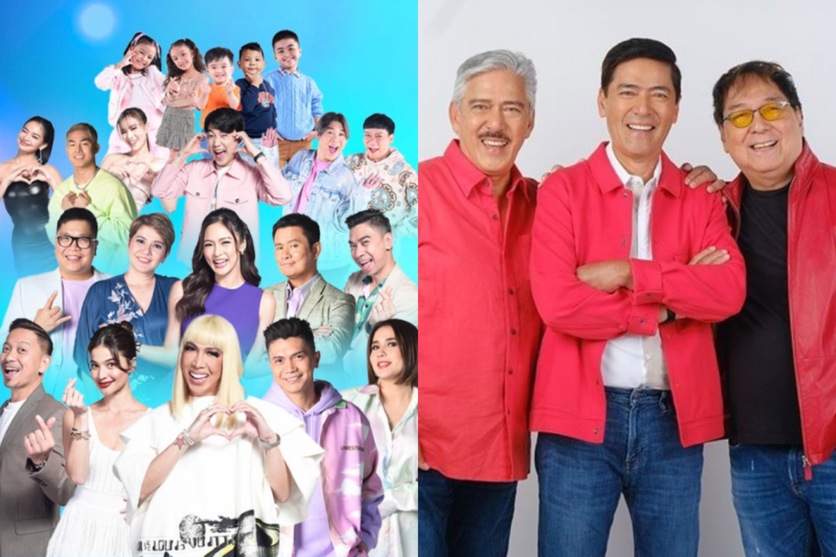 ‘It’s Showtime’ overtakes ‘Eat Bulaga’ in April 6 ratings | The hosts of "It's Showtime" and "Eat Bulaga." Images: Facebook/It's Showtime, TVJ