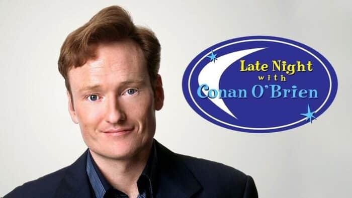 Conan O'Brien, the most beloved late-night show host of my generation