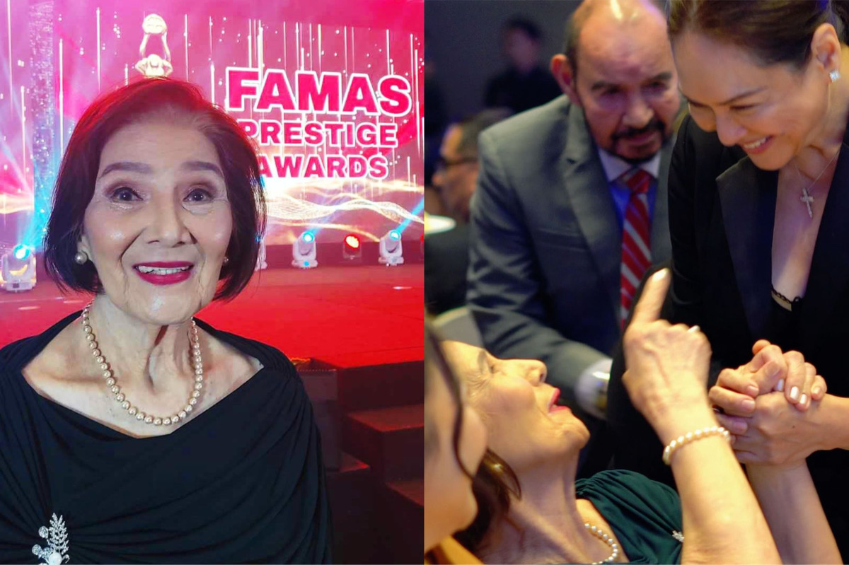 Charo Santos praised for ‘locating’ Eva Darren at FAMAS awards night