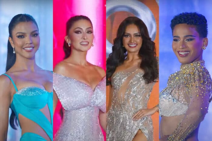 Miss Universe Philippines 2024 bets dazzle in evening gowns, swimwear