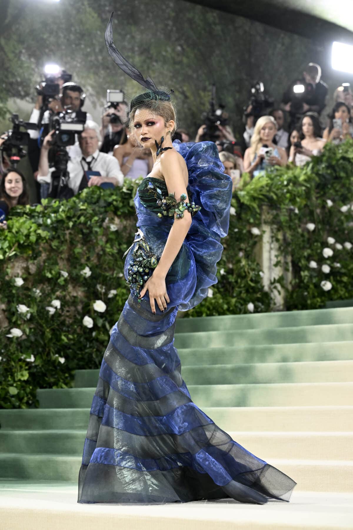 Zendaya attends The Metropolitan Museum of Art's Costume Institute benefit gala celebrating the opening of the "Sleeping Beauties: Reawakening Fashion" exhibition on Monday, May 6, 2024, in New York. Image: Evan Agostini/Invision/AP