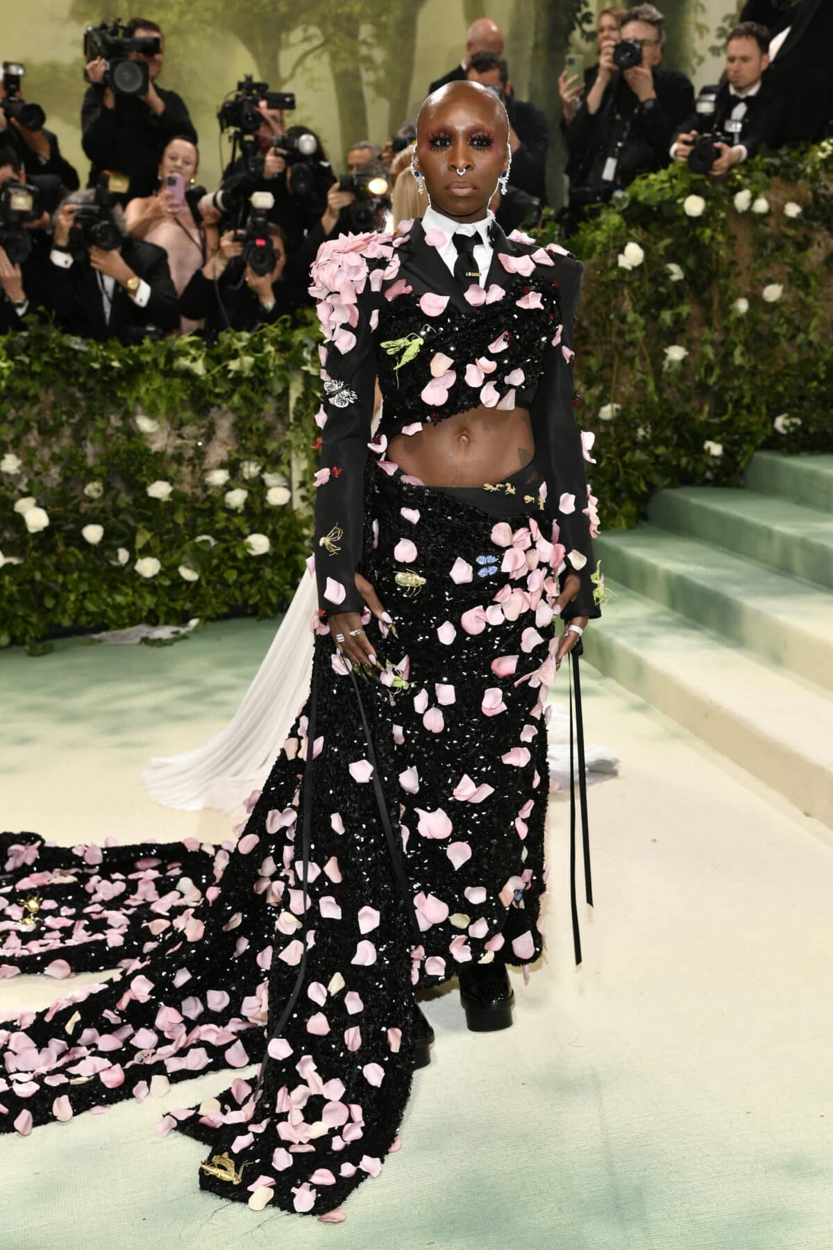 Cynthia Erivo attends The Metropolitan Museum of Art's Costume Institute benefit gala celebrating the opening of the "Sleeping Beauties: Reawakening Fashion" exhibition on Monday, May 6, 2024, in New York. Image: Evan Agostini/Invision/AP