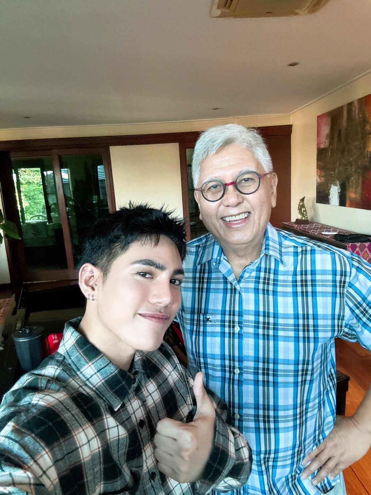 SB19's Stell with Ryan Cayabyab. Image: X/@stellajero_