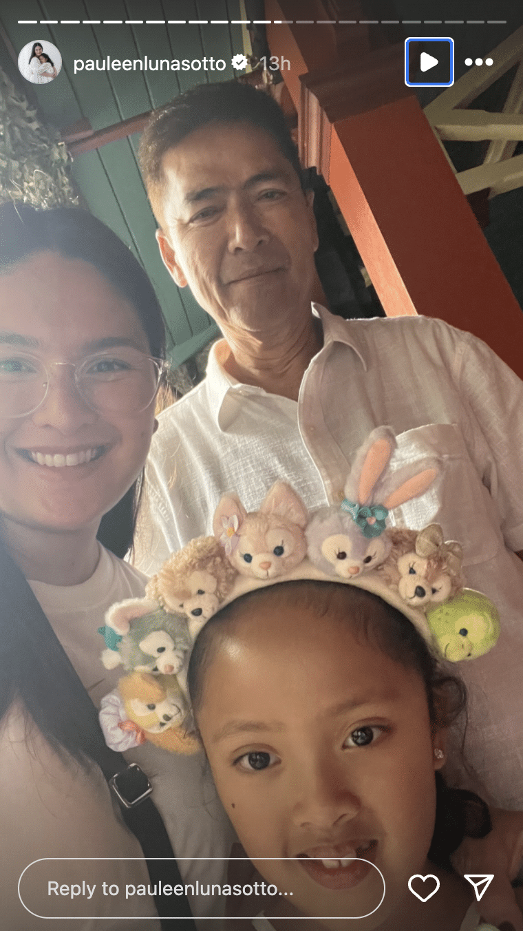 Vic Sotto enjoys Disneyland with whole family for 70th birthday