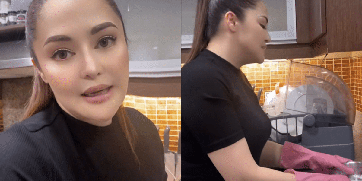 Jessa Zaragoza hits back at basher who dissed her full makeup while doing dishes | Image: Instagram/@jayda
