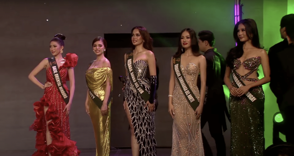 Miss Philippines Earth 2024 declares final Top 5 candidates | Image: Screengrab from YouTube/Miss Philippines-Earth