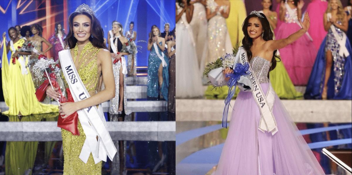 Miss USA 2023 Noelia Voigt and Miss Teen USA 2023 UmaSofia Srivastava | Images: Instagram/@noeliavoigt, @umasofias