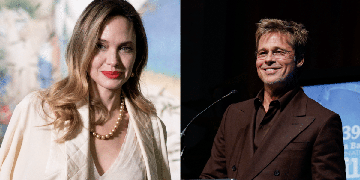 Angelina Jolie and Brad Pitt | Photo: Stefani Reynolds/AFP, Presley Ann/Getty Images for DAOU Family Estates/AFP