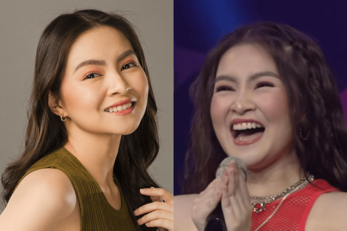 Barbie Forteza on "It's Showtime." Images: Courtesy of GMA Corporate Communications, YouTube/ABS-CBN Entertainment
