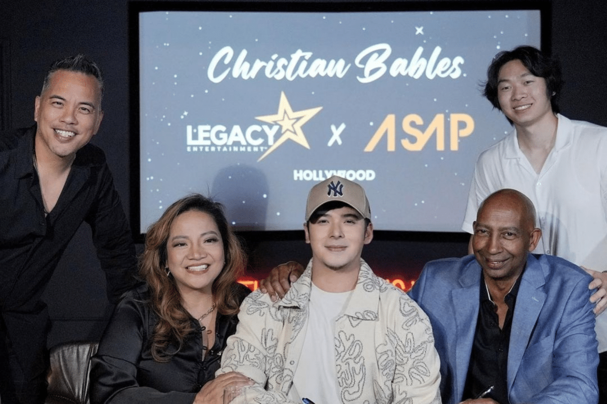 Christian Bables won't leave Philippines even after signing with Hollywood agent
