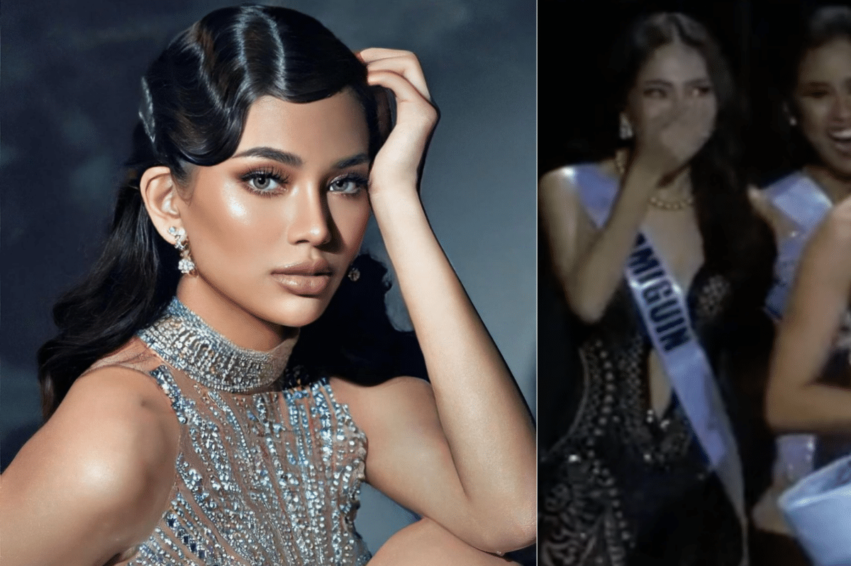 Miss Camiguin trends after peeking at Miss Universe Philippines' winner card