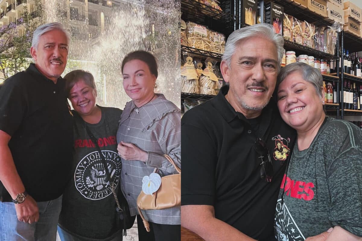 Ruby Rodriguez elated after reunion with Tito Sotto, Helen Gamboa in US