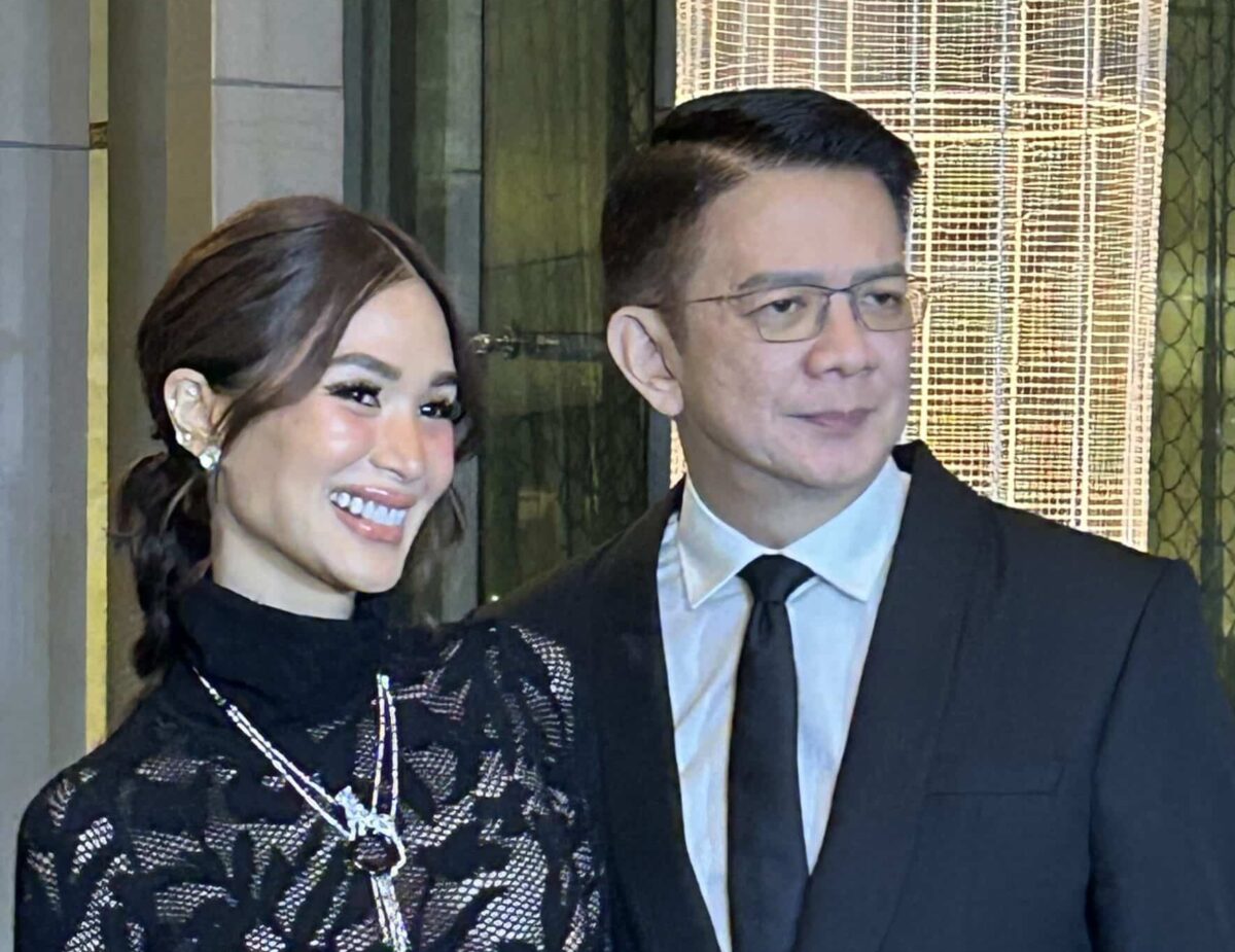 Heart Evangelista comes to Chiz Escudero’s defense amid holiday furor