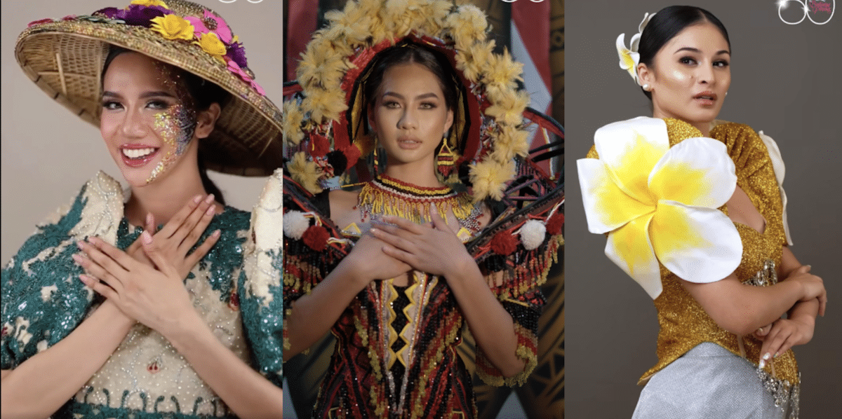 Binibining Pilipinas 2024 candidates take on the 'Asoka' makeup challenge trend | Image: Facebook/Binibining Pilipinas