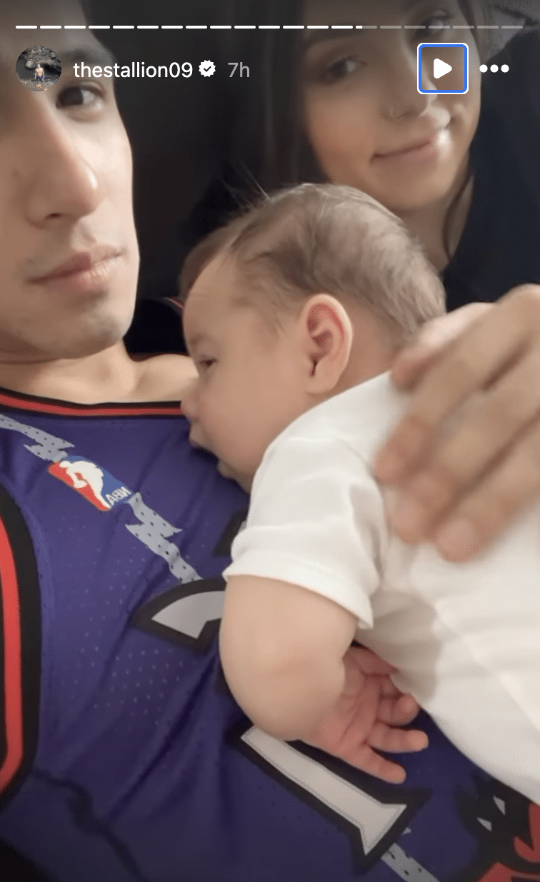 Albie Casiño ecstatic as he meets son for first time