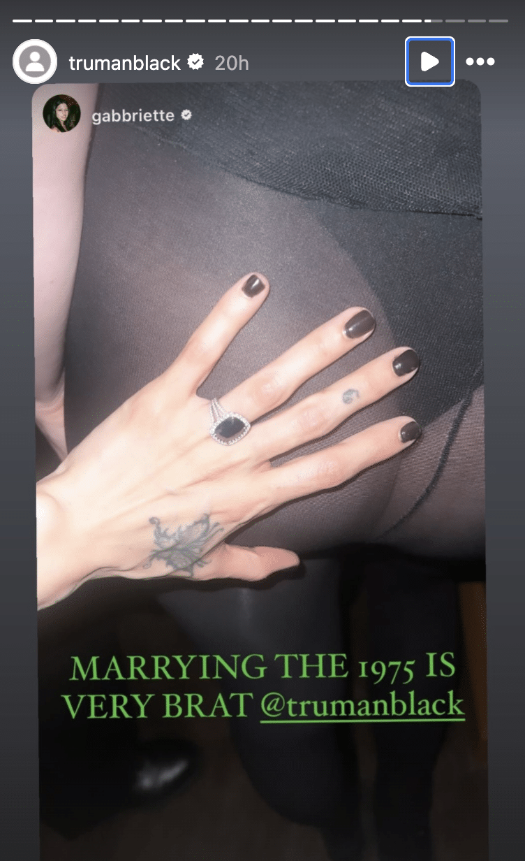 Matty Healy's mom says The 1975 singer, Gabbriette Bechtel are engaged