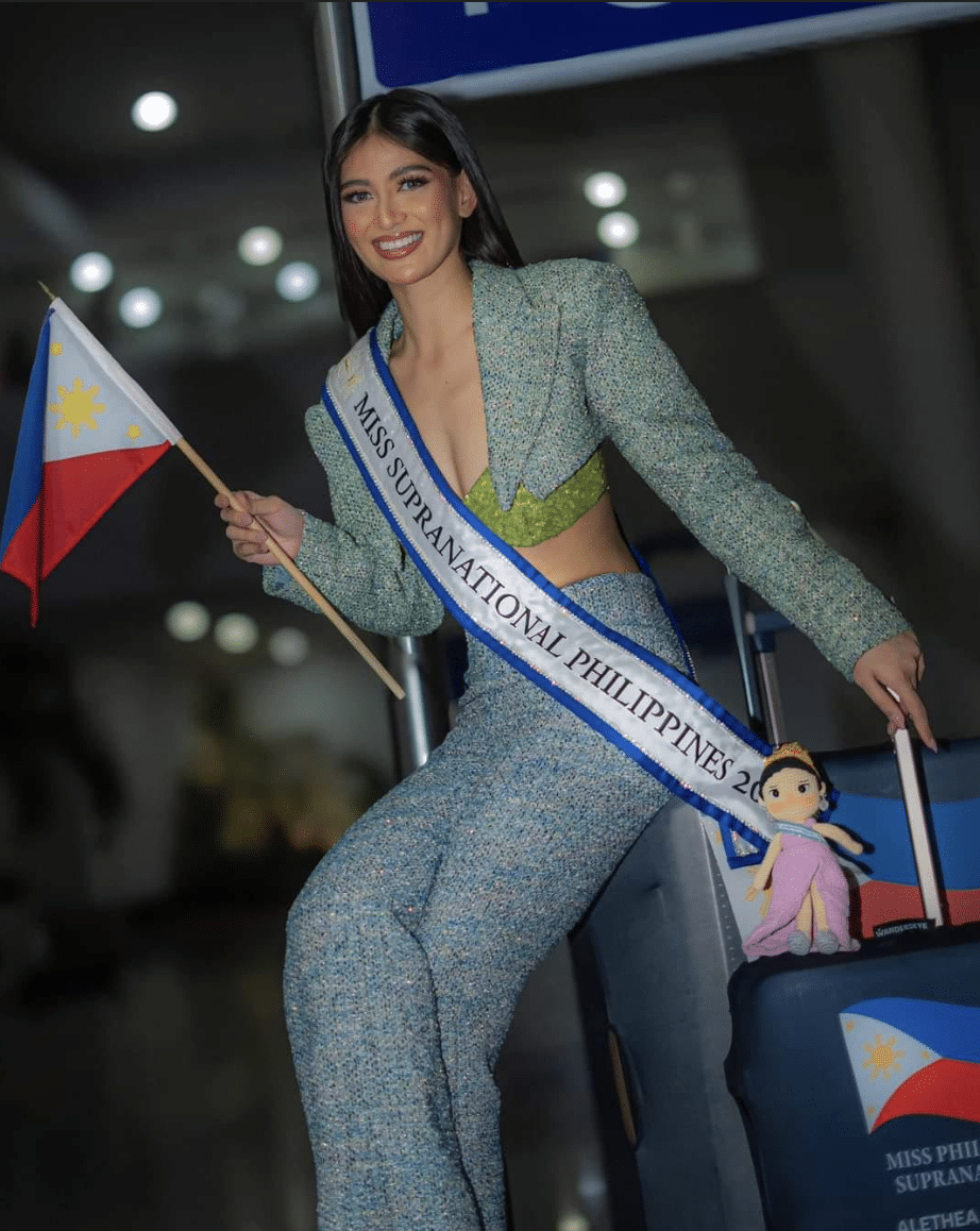Alethea Ambrosio off to Poland for Miss Supranational 2024 pageant