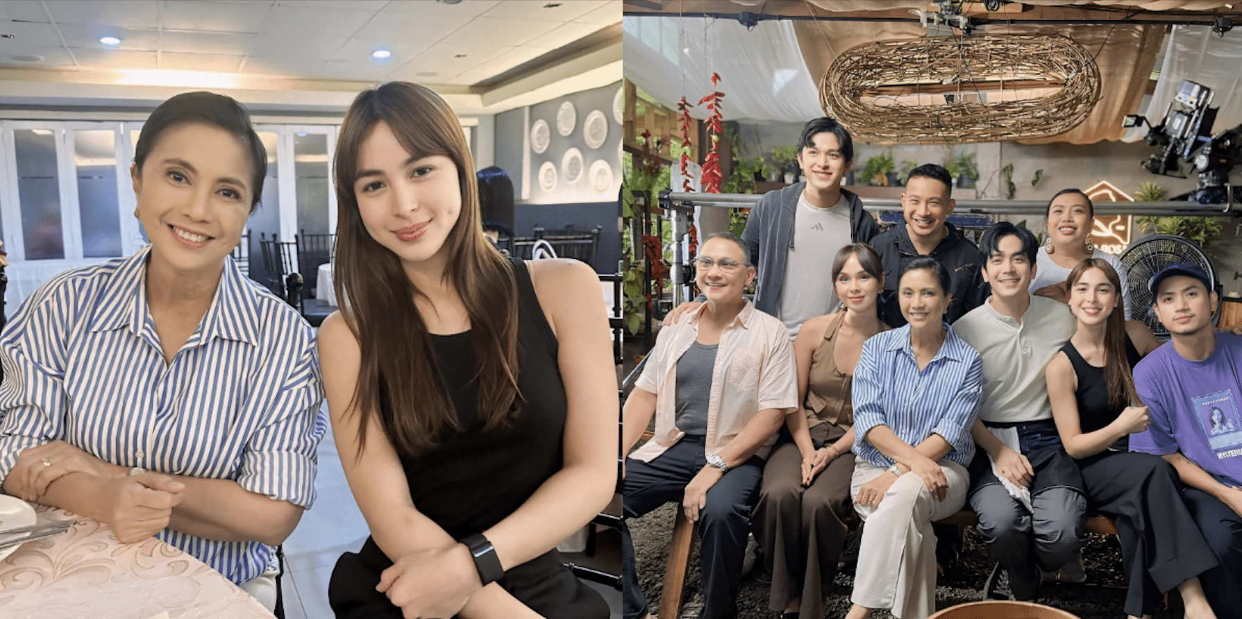 Julia Barretto, Joshua Garcia bond with Leni Robredo