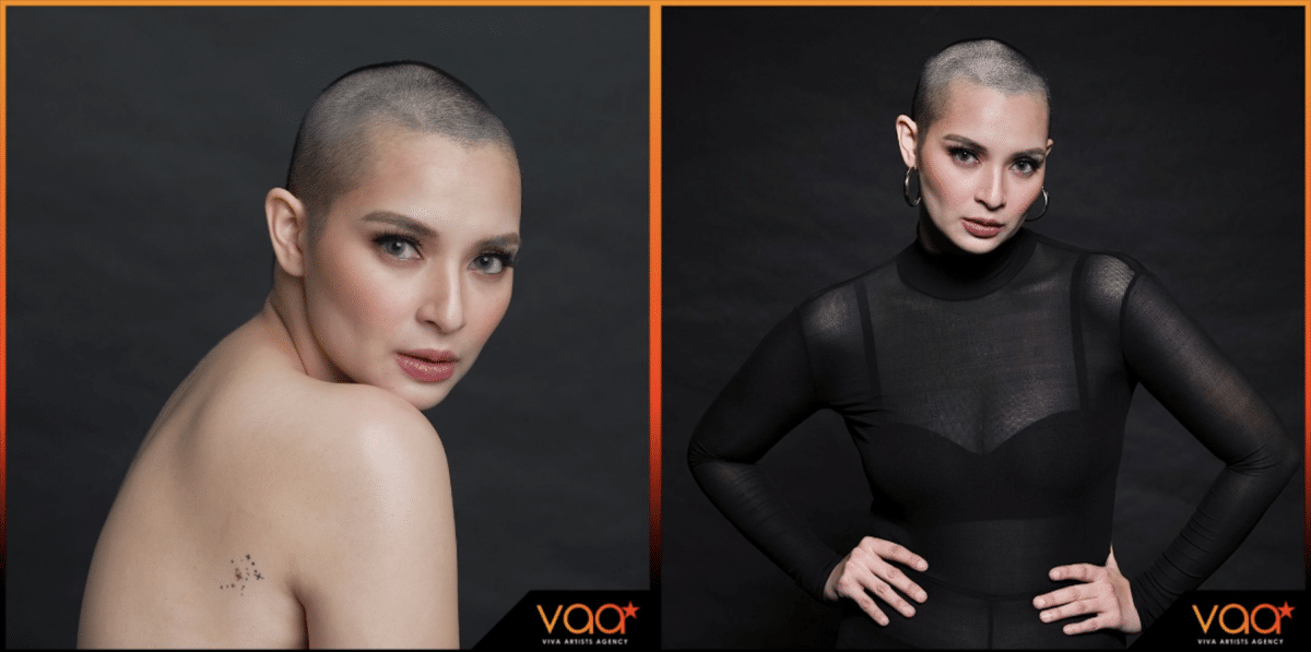 Ryza Cenon goes bald for new movie role