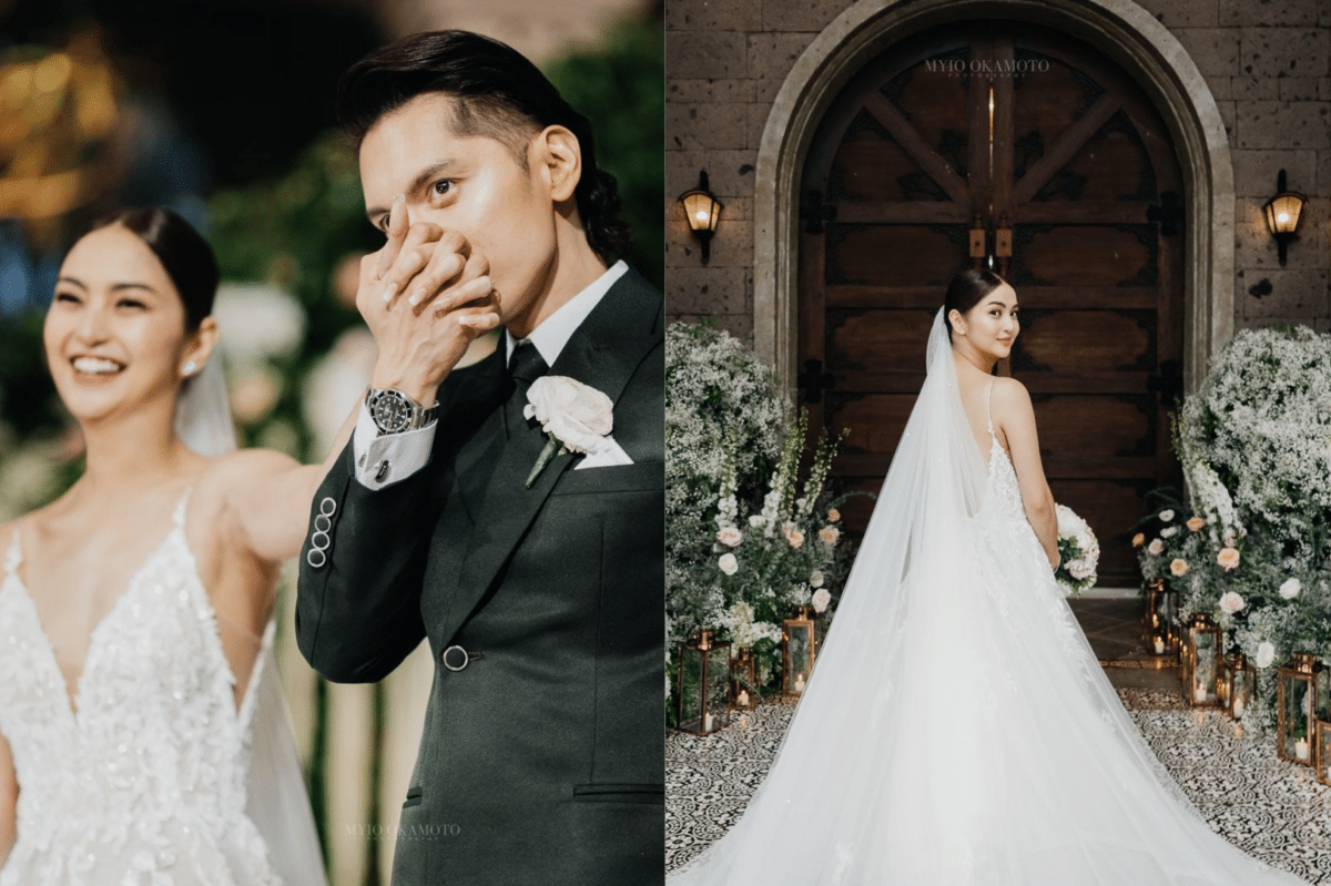 Carlo Aquino, Charlie Dizon marry in Silang, Cavite