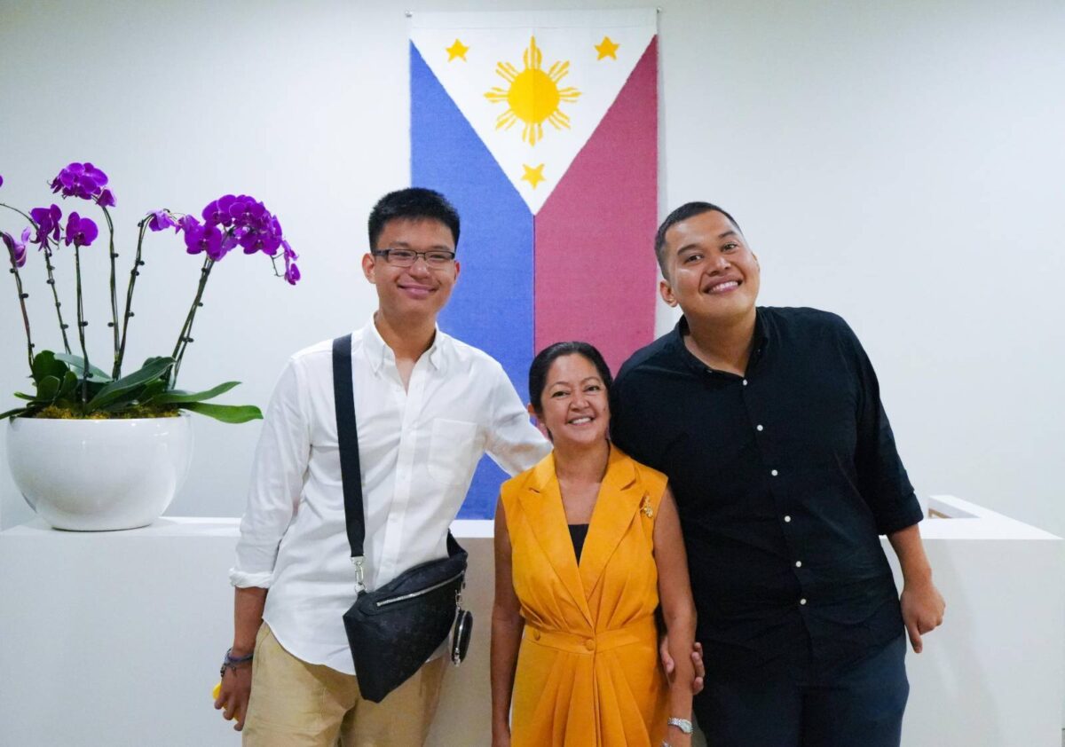 LOOK: Kris Aquino’s sons meet with First Lady Liza Marcos