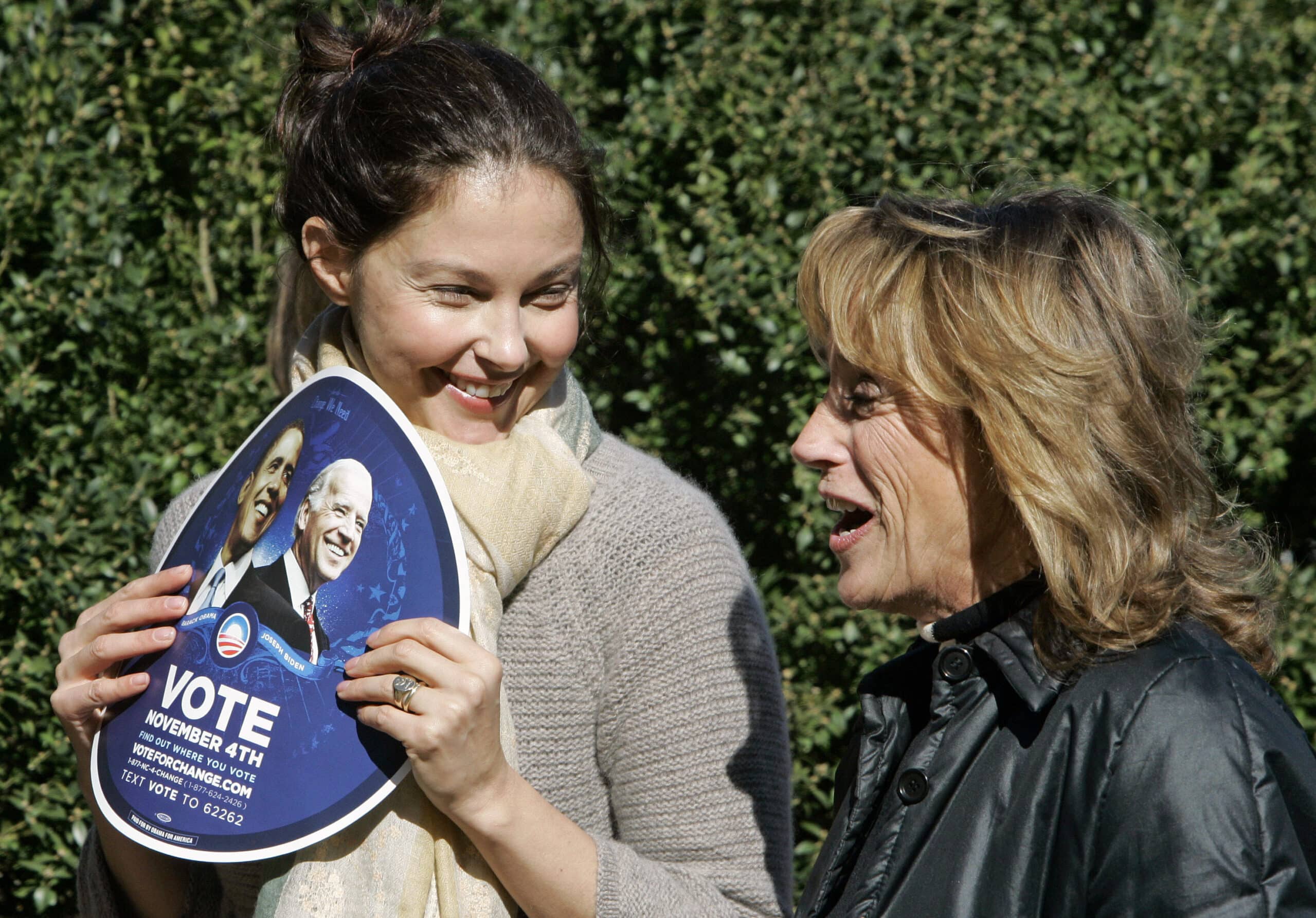 Ashley Judd adds voice to calls for Biden to leave race