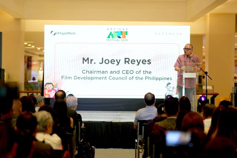 FDCP chair Jose "Joey" Javier Reyes hopes for a golden future for Philippine cinema, art
