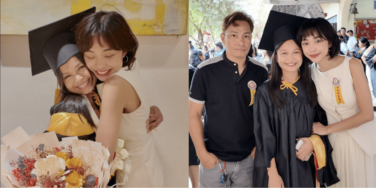 Maymay Entrata celebrates first college graduate in their family