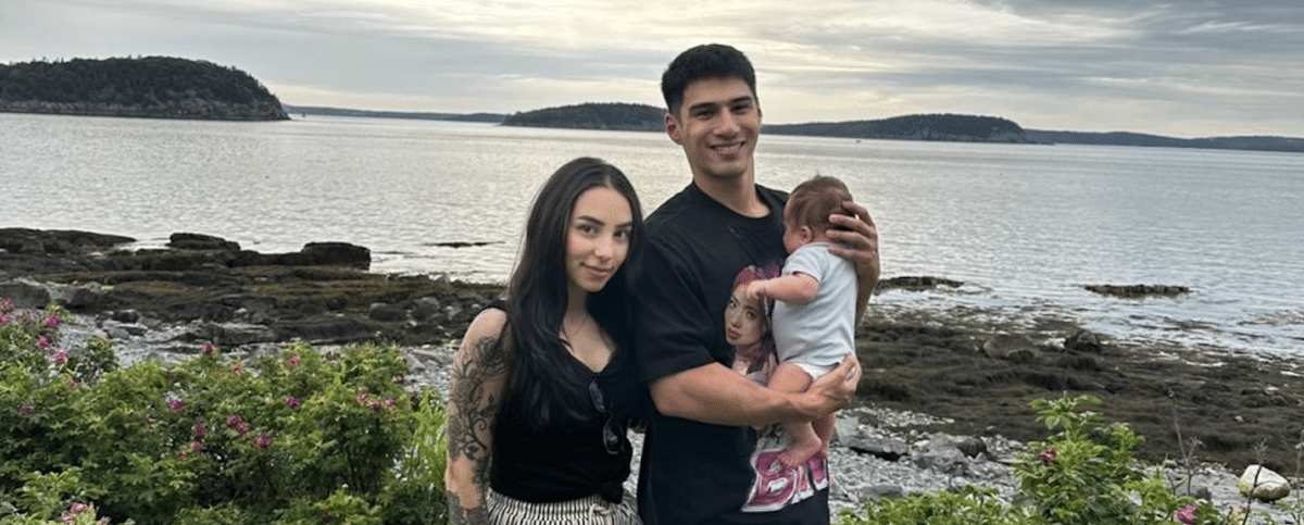 Albie Casiño returns to the Philippines with fiancé, newborn baby