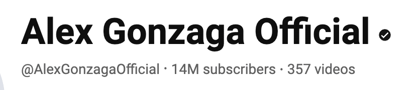 Alex Gonzaga earns 14 million YouTube subscribers