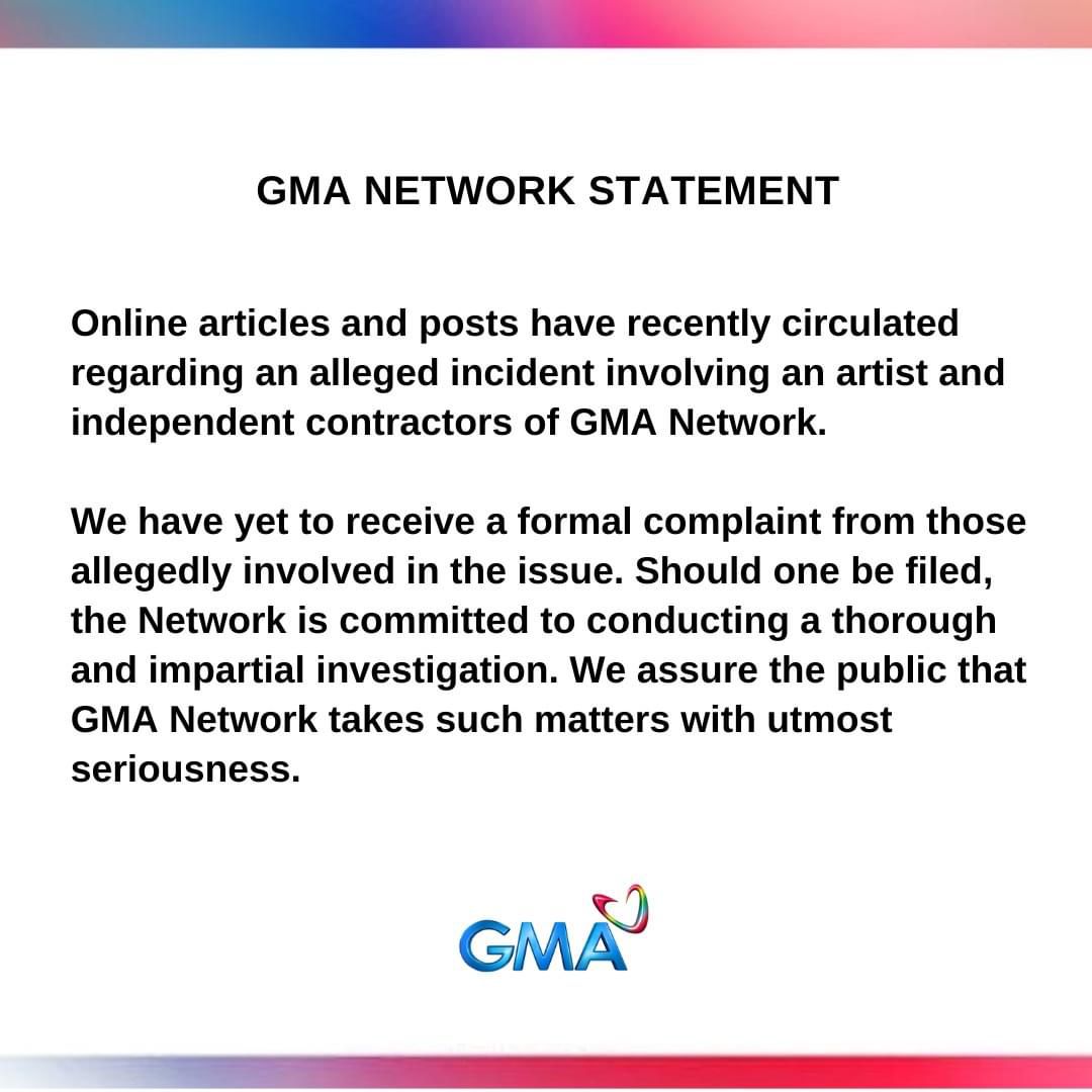 GMA issues statement after rumors of executives ‘abusing’ a young actor