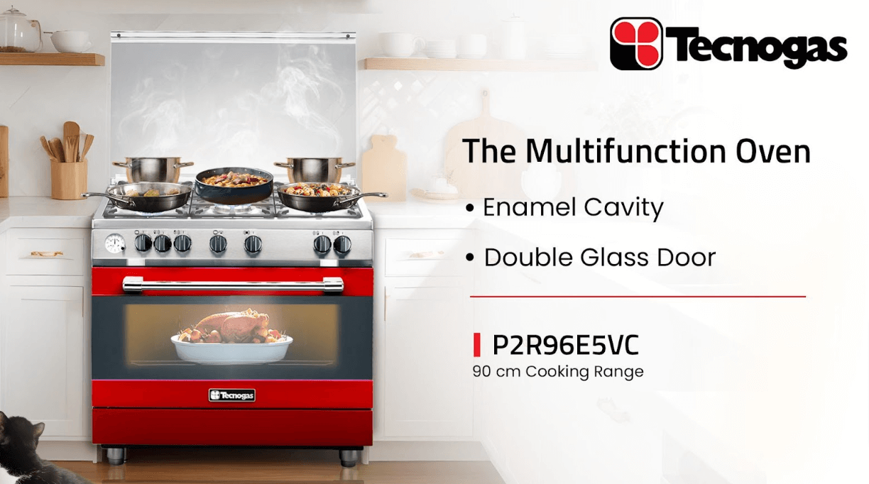 Discover why the Italianmade Tecnogas Cooking Range is a gamechanger for every busy kitchen