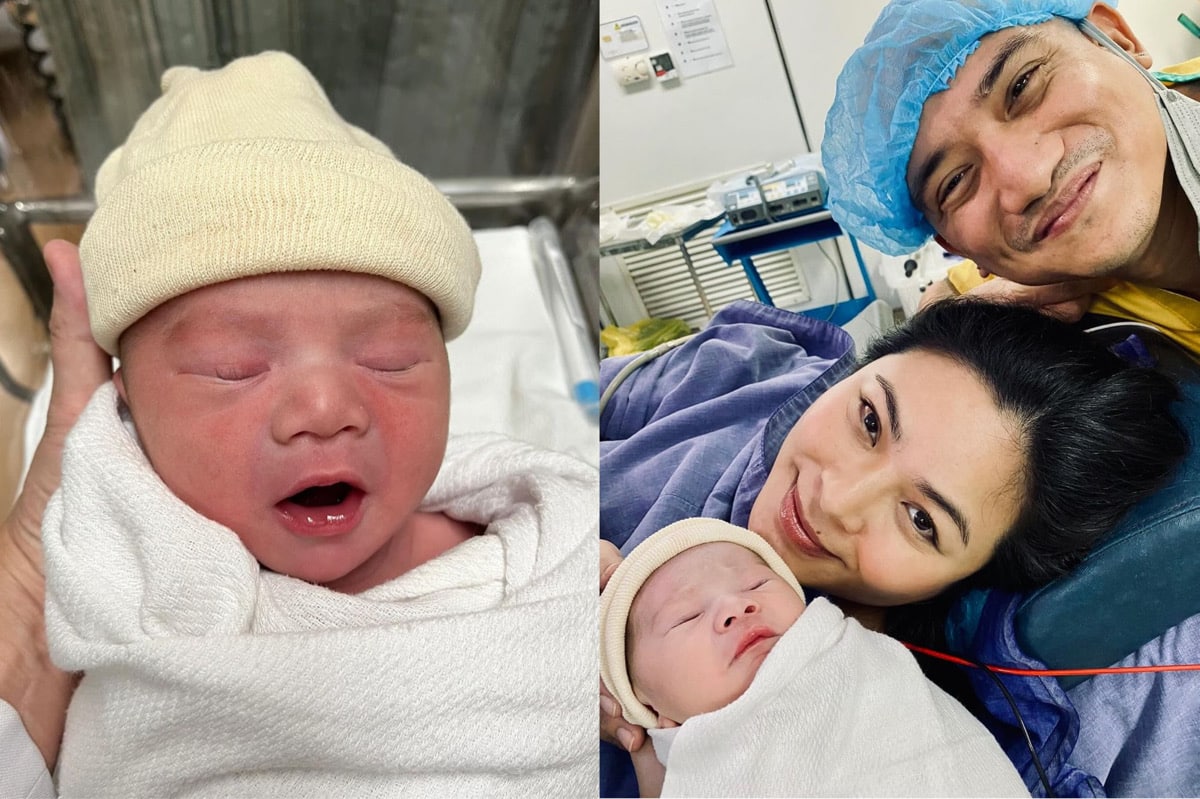 Maxine Medina gives birth to first child