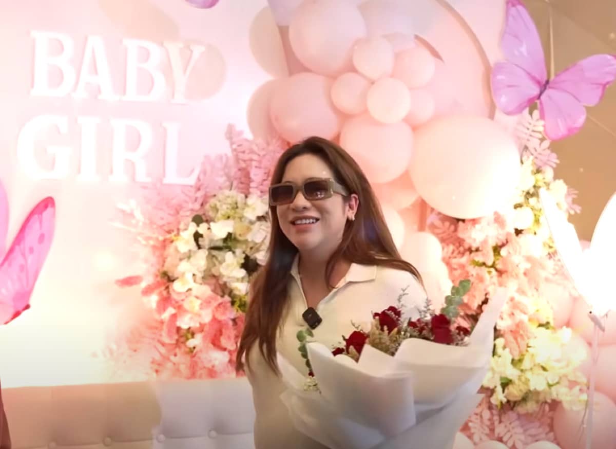 Angeline Quinto treated to surprise baby shower weeks before childbirth
