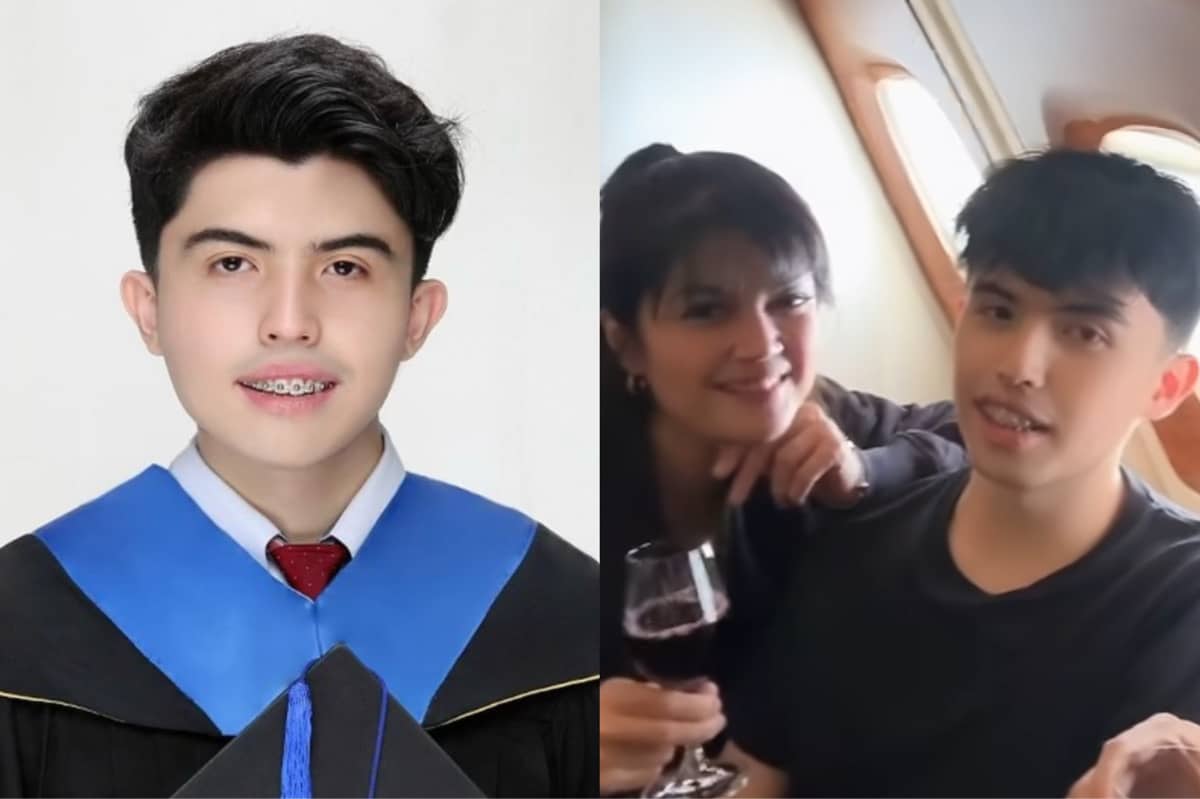Donna Cruz’s son earns degree in medical biology, graduates magna cum laude