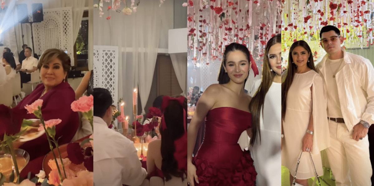 Richard Gutierrez, mom spotted at Barbie Imperial's birthday party