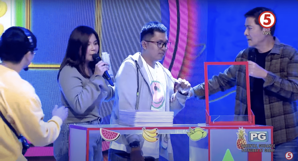 'Eat Bulaga' contestant trending after 'strange' behavior on air