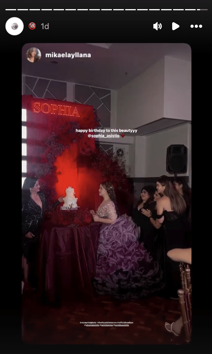 Nadia Montenegro, Baron Geisler's daughter Sophia dazzles on 18th birthday