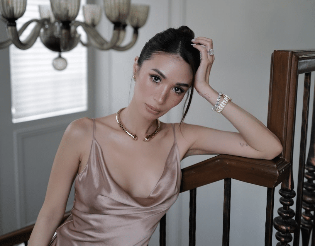 Heart Evangelista did not keep earnings while starting out in the biz