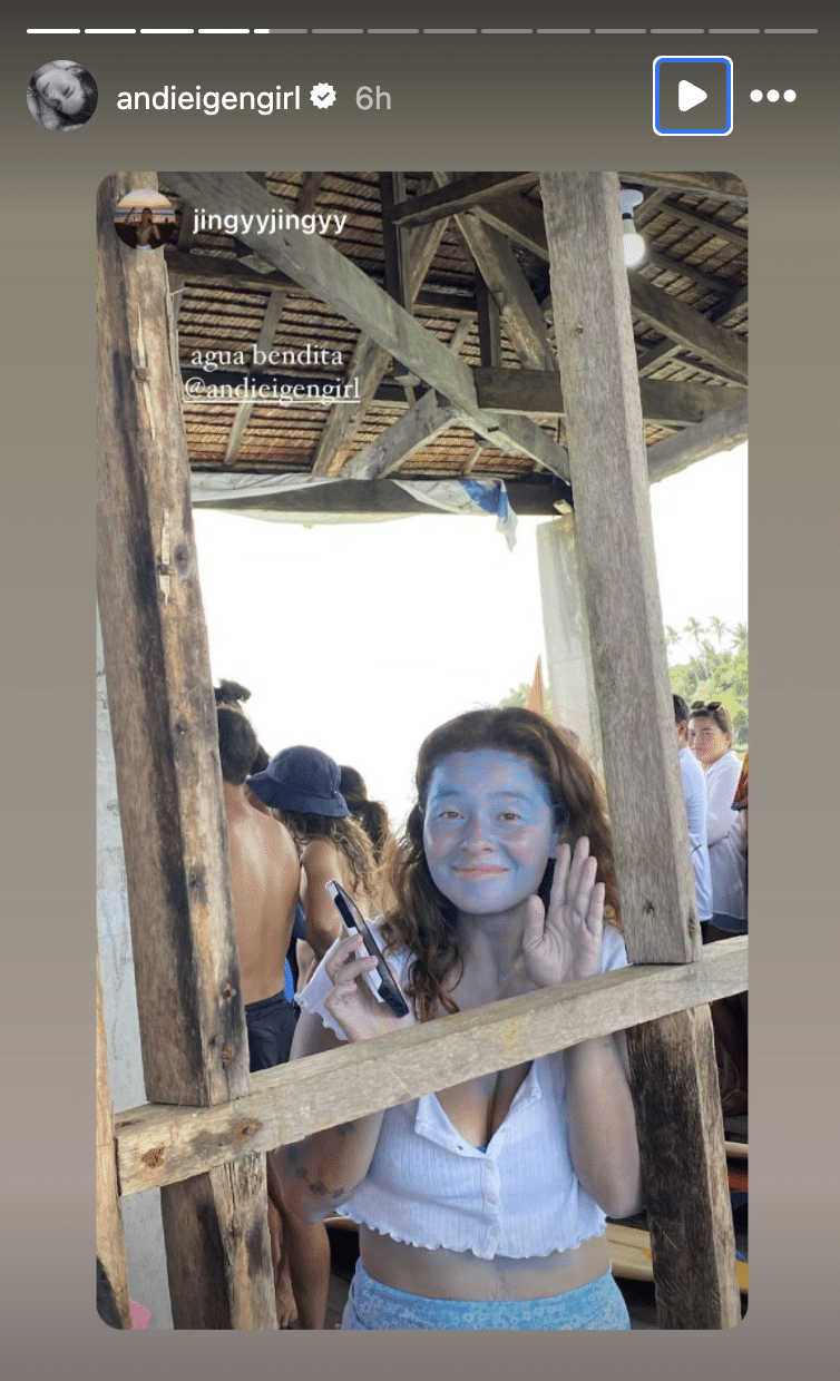 Andi Eigenmann brings back 'Agua Bendita' at surfing competition